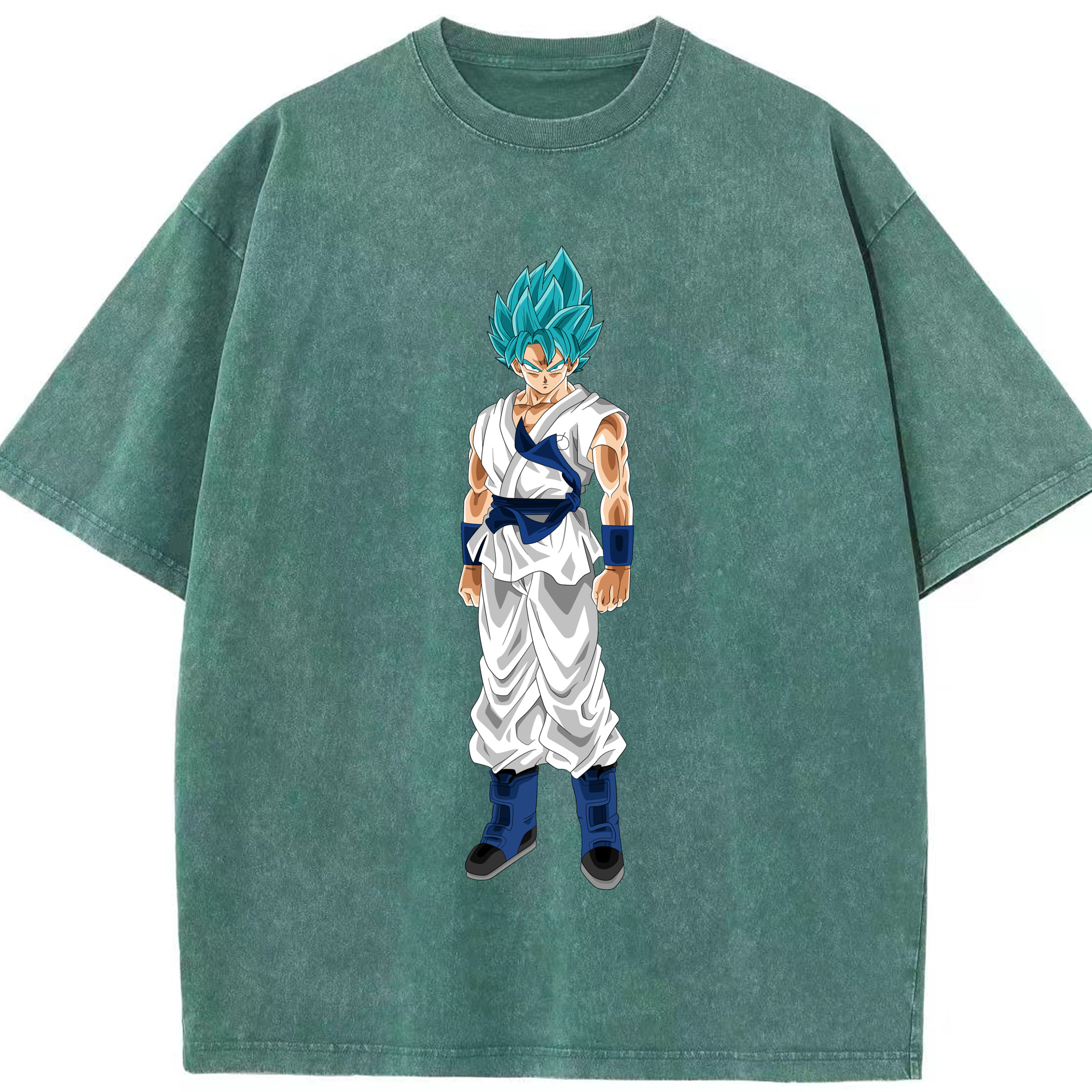 （画像用） ドラゴンボール 孫 悟飯（そんごはん）DRAGON BALL Son Gohan 綿100% ヴィンテージ風 半袖Tシャツ（フロントプリント）
